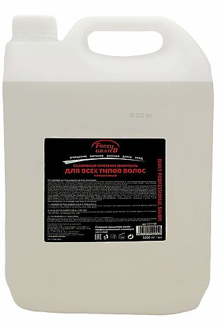 KRISTALLER Frezy Grand Салонный протеин-шампунь для всех типов волос, ежедневный / Shampoo For All Type Hair, 5000 мл #1109945
