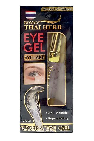 KRISTALLER Royal Thai Herb Антивозрастной лифтинг-гель для кожи вокруг глаз с вытяжкой из яда сиамской кобры / Syn-Ake Eye Gel, 25 мл #1109981