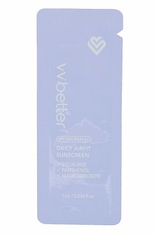 KRISTALLER VVbetter Крем солнцезащитный SPF50+ PA++++ / Daily Airfit Sunscreen, 1 мл #1109983