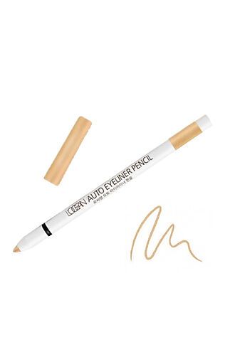 KRISTALLER L’ocean Водостойкий автоматический карандаш для глаз / Auto Eyeliner Pencil #06, Twinkle Beige, 0,5 г #1110036