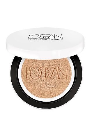 KRISTALLER L’ocean Тональный кушон для лица / Perfection Cushion Pact SPF50 PA+++ #23, Caffe Latte, 25 г #1110039