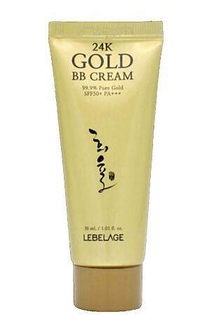 KRISTALLER Lebelage ВВ-крем омолаживающий c экстрактом золота / 24k Gold BB Cream Spf 50+ Pa+++, 30 мл #1110060