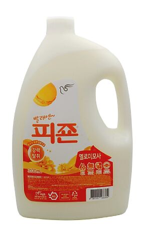 KRISTALLER PIGEON Кондиционер для белья с ароматом мимозы / Corporation Regular Fabric Softener Yellow Mimosa, 3100 мл #1110127