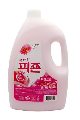 KRISTALLER PIGEON Кондиционер для белья розовый сад / Regular Fabric Softener Pink Rose, 3500 мл #1110128