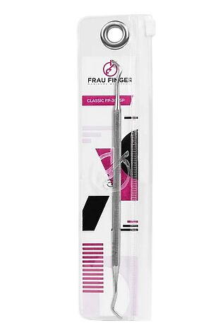 KRISTALLER Frau Finger Кюретка педикюрная двусторонняя / Classic FP-307SP, глянцевая, 17 см #1110146