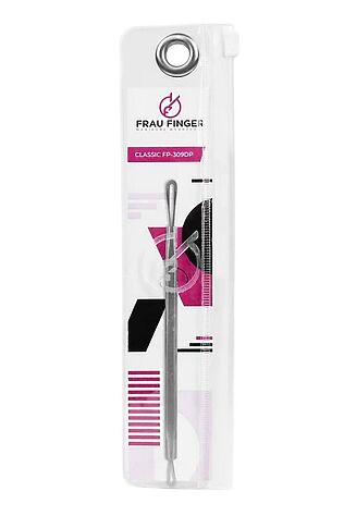 KRISTALLER Frau Finger Петля косметологическая двусторонняя / Classic FP-309DP, матовая, 12,5 см #1110150