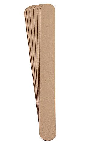 KRISTALLER NailPro Сменные файлы для маникюра и педикюра без вспенки / Nude, прямая, 240 грит, 10 шт. #1110160