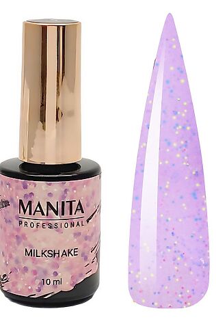 KRISTALLER Manita Professional Гель-лак для ногтей / Milkshake №08, 10 мл #1110184