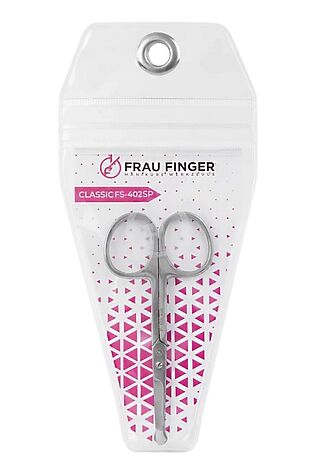 KRISTALLER Frau Finger Ножницы для ногтей детские прямые / Classic FS-402SP, глянцевые, ручная заточка, 9,5 см #1110196
