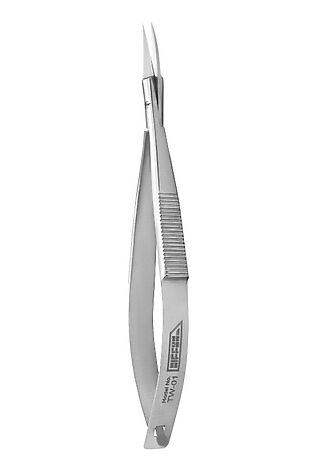 KRISTALLER Nippon Nippers Твизер для кутикулы профессиональный / TW-01, ручная заточка, 120 мм #1110204