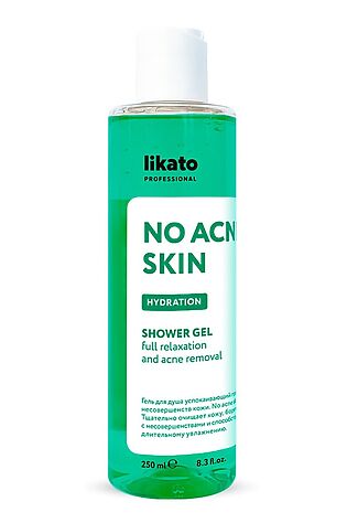 KRISTALLER Likato Гель для душа успокаивающий против несовершенств кожи / No Acne Skin, 250 мл #1110206