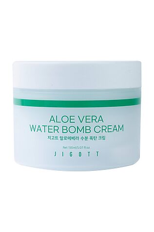 KRISTALLER Jigott Крем для лица улажняющий с экстрактом алоэ вера / Aloe Vera Water Bomb Cream, 150 мл #1110214