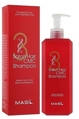 KRISTALLER Masil Шампунь для волос восстанавливающий с аминокислотами / 3 Salon Hair CMC Shampoo, 500 мл #1110222