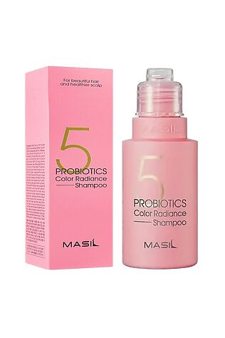 KRISTALLER Masil Шампунь для волос защита цвета с пробиотиками / 5 Probiotics Color Radiance Shampoo, 50 мл #1110223