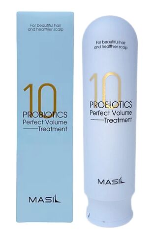 KRISTALLER Masil Бальзам-маска для объема волос с пробиотиками / 10 Probiotics Perpect Volume Treatment, 300 мл #1110233