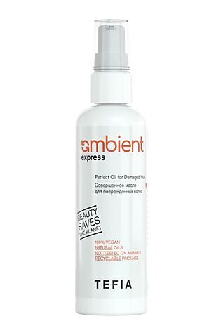 KRISTALLER TEFIA Ambient Совершенное масло для поврежденных волос / Express Perfect Oil for Damaged Hair, 100 мл #1110248