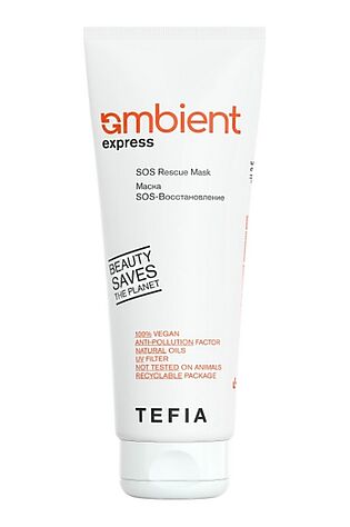 KRISTALLER TEFIA  Ambient Маска для волос SOS-Восстановление / Express SOS Rescue Mask, 250 мл #1110250