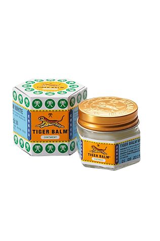 KRISTALLER Tiger Balm Натуральный тигровый бальзам для тела Белый тигр / White Ointment, 19,4 г #1110255