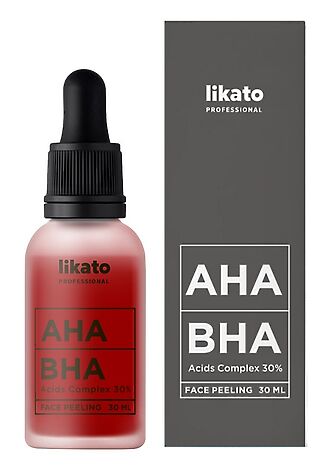 KRISTALLER Likato Мультикислотный пилинг для лица с AHA+BHA 30%, 30 мл #1110267