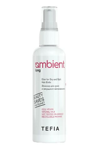 KRISTALLER TEFIA  Ambient Эликсир для сухих и секущихся кончиков волос / Long Elixir for Dry and Split Hair Ends, 100 мл #1110352