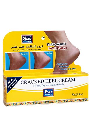 KRISTALLER Yoko Крем для ног от трещин на пятках / Cracked Heel Cream, 50 г #1110364