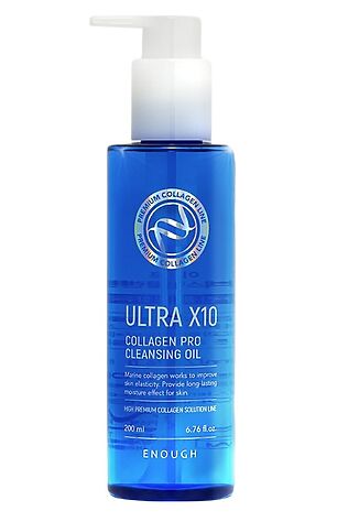 KRISTALLER Enough Гидрофильное масло для умывания с коллагеном / Ultra X10 Collagen Pro Cleansing Oil, 200 мл #1110426