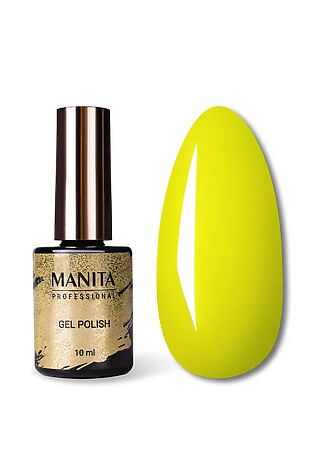 KRISTALLER Manita Professional Гель-лак для ногтей / Classic №084, Papayas, 10 мл #1110459