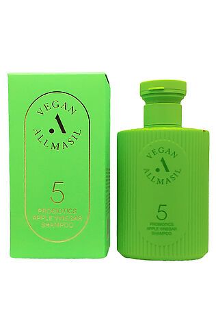 KRISTALLER AllMasil Шампунь для волос с яблочным уксусом / 5 Probiotics Apple Vinegar Shampoo, 150 мл #1110525
