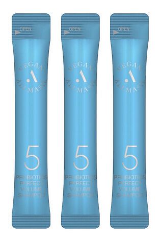 KRISTALLER AllMasil Шампунь для объёма волос с пробиотиками / 5 Probiotics Perpect Volume Shampoo Stick Pouch, 20 шт. х 8 мл #1110547