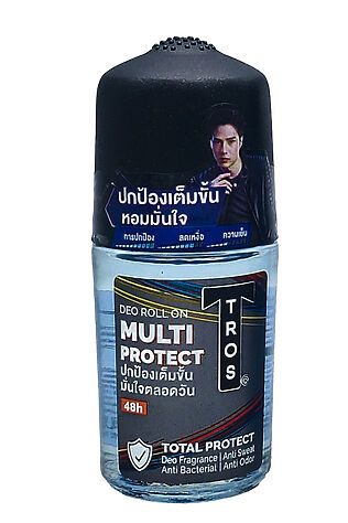 KRISTALLER Tros Роликовый дезодорант для мужчин мультизащита от пота и запаха / Multi Protect Deo Roll On, 45 мл #1110553