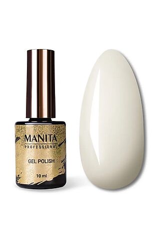 KRISTALLER Manita Professional Гель-лак для ногтей / Classic №25, Coconut Ice Cream, 10 мл #1110558