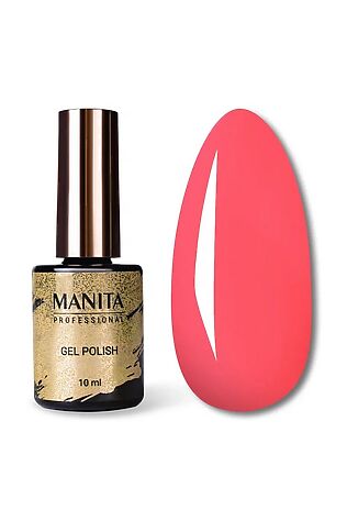 KRISTALLER Manita Professional Гель-лак для ногтей / Classic №090, Flamingo, 10 мл #1110615