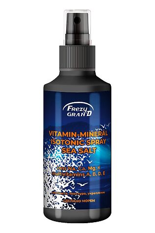 KRISTALLER Frezy Grand Спрей-сыворотка для волос / Vitamin-Mineral Isotonic Spray Sea Salt, 150 мл #1110634