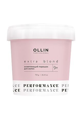 KRISTALLER Ollin Осветляющий порошок для волос / Extra Blond Performance 9+, 750 г #1110711