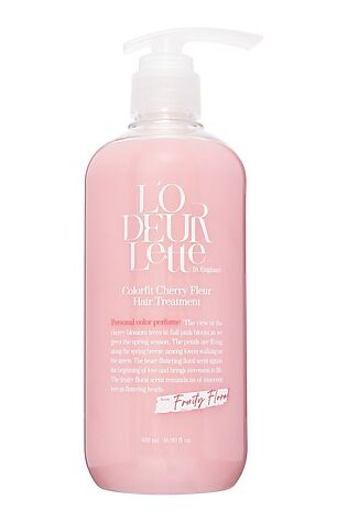 KRISTALLER LODEURLETTE Парфюмированная маска для волос c ароматом цветка вишни / In England Colorfit Cherry Fleur Hair Treatment, 500 мл #1110719