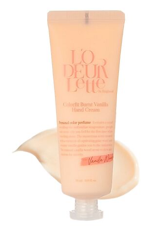 KRISTALLER LODEURLETTE Крем для рук увлажняющий с ароматом ванили / In England Colorfit Burnt Vanilla Hand Cream, 50 мл #1110734