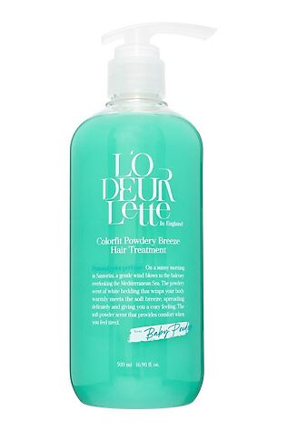 KRISTALLER LODEURLETTE Парфюмированная маска для волос с ароматом детской присыпки / In England Colorfit Powdery Breez Hair Treatment, 500 мл #1110741