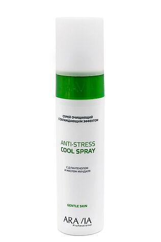 KRISTALLER Aravia Спрей очищающий с охлаждающим эффектом / Anti-Stress Cool Spray, 250 мл #1110759