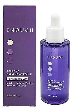 KRISTALLER Enough Успокаивающая сыворотка для лица с азуленом / Azulene Calming Ampoule, 50 мл #1110794