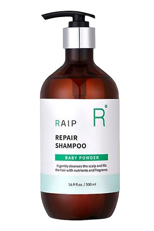 KRISTALLER RAIP Восстанавливающий шампунь для волос с ароматом детской пудры / Repair Shampoo Baby Powder, 500 мл #1110841