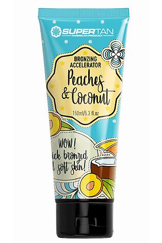 KRISTALLER SuperTan Крем для солярия / Peaches Coconut & Cream, 150 мл #1110867