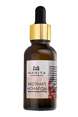KRISTALLER Manita Professional Масло универсальное Экстракт монарды сверхкритический CO2 / Monarda Extract, 30 мл #1110938