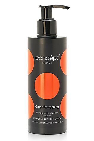 KRISTALLER Concept Fresh Up Оттеночный бальзам для медных оттенков волос, медный, 250 мл #1112303