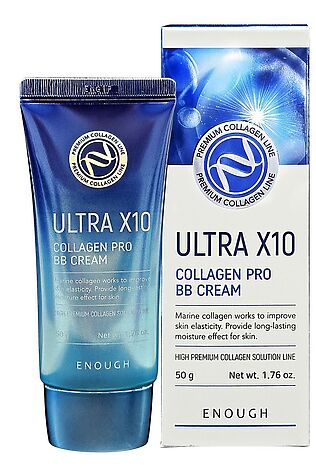 KRISTALLER Enough BB-крем с морским коллагеном / Ultra X10 Collagen Pro BB Cream SPF 47 PA+++, 50 г #1113233