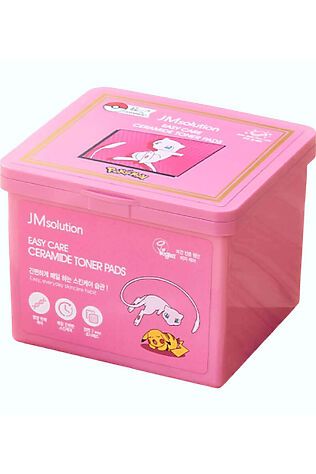 KRISTALLER JMsolution Питательные тонер-пэды с церамидами / Toner Pad Easy Care Ceramide, 70 шт. #1119150