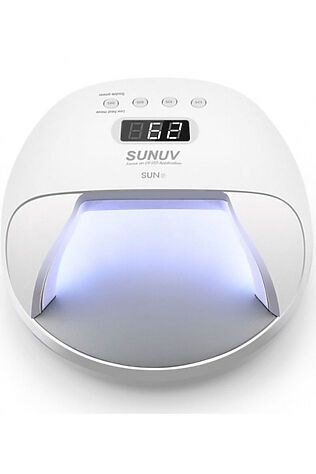 KRISTALLER SUNUV Лампа для маникюра UV/LED 7, 24/48 Вт, белый #1119344