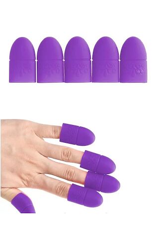 KRISTALLER Nail Art.. Силиконовые колпачки для снятия гель-лака #1119392