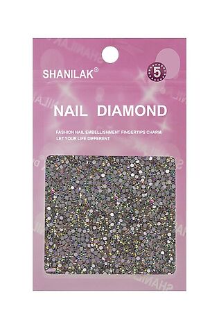 KRISTALLER Nail Art Стразы для ногтей №5, голография #1119440