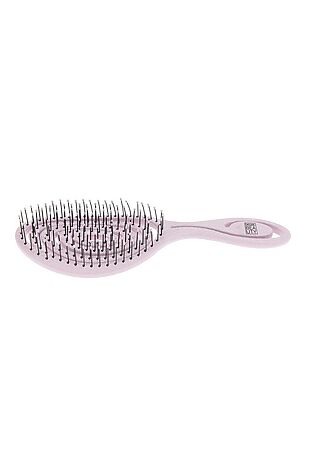 KRISTALLER Dewal Beauty Щетка для волос продувная с нейлоновым штифтом / Eco-Friendly Lilac, улитка, лиловый #1120608