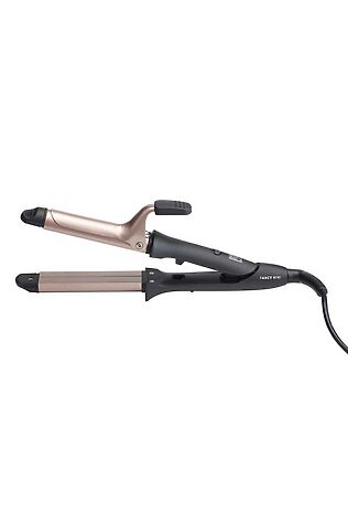 KRISTALLER Dewal Beauty Щипцы-плойка для волос 2в1 / Fancy Mini , 25 мм, 60 Вт, чёрный #1120609